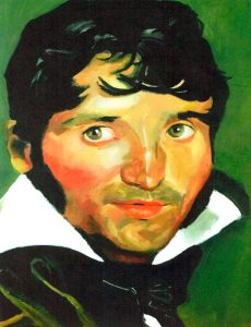 Replication of Jean Auguste Dominique Ingres’ “Portrait of Granet” by Prithviraj Talukdar