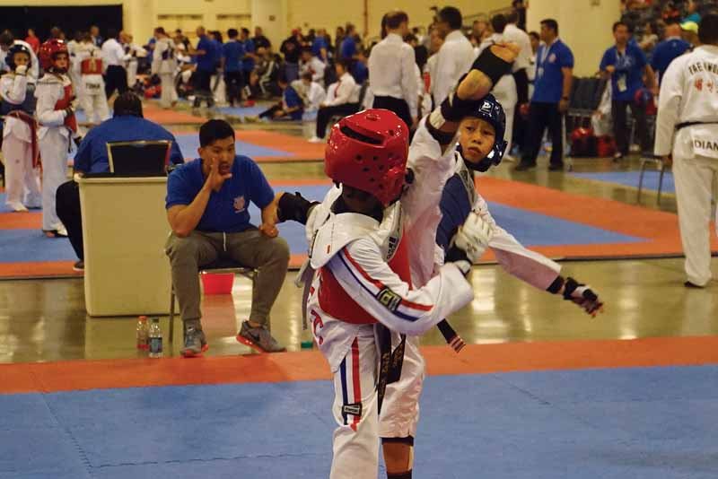 TaekwondoC RyanAxKick