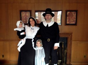 Moriah Adamo and Eric Olesh with Eve and Lila