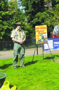 Scoutmaster Dr. Dwight Rosenstein
