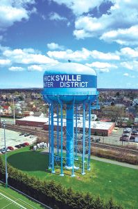 The highest concentration of 1,4-dioxane was found in a well at the Hicksville Water District.