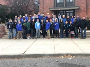 Wrestling Team Clean up December 2017