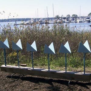 The view from Bay Walk Park and Nautical Museum