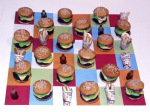 Chef Paula's Cookie Sliders made for the 2013 Food Network New York City Wine and Food Festival-Burger Bash