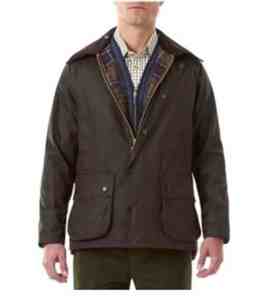 his barbour jacket