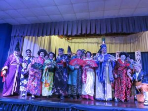 The cast of Der Yiddisher Mikado recently delighted the audience at Temple Emanuel of East Meadow. (Photos by Sheri ArbitalJacoby)