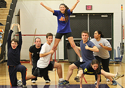 Students and teachers work together as a team. oysterbay 2012 01 fund students
