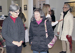 Millicent Pittis with Kate Reardon, a volunteer at Planting Fields. oysterbay 2014 02 14 WinterL