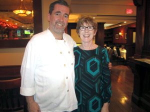 Sullivan’s Quay Head Chef James Plante and manager Catherine O’Neill 