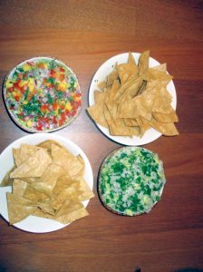 Guacamole served with house made chips