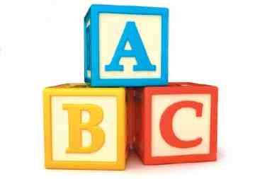 ABC blocks