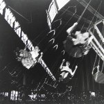 Arthur Leipzig Coney Island Swings 1952 Gelatin silver print HOward Greenberg Gallery