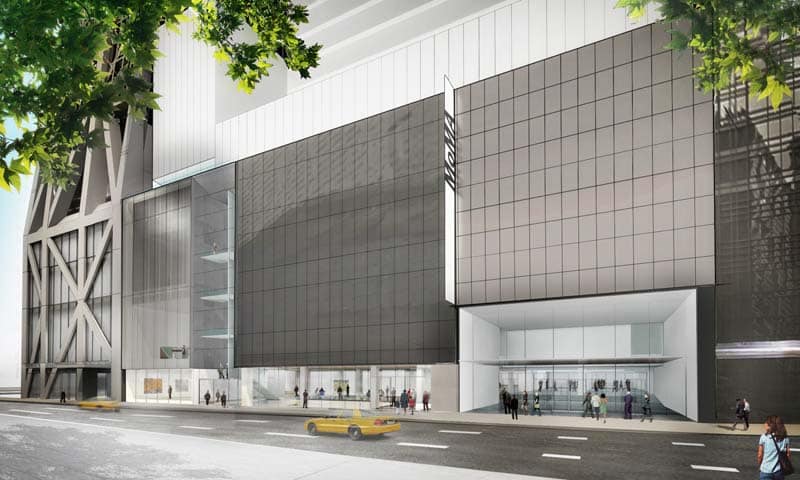Exterior rendering MOMA by Diller Scofidio + Renfro