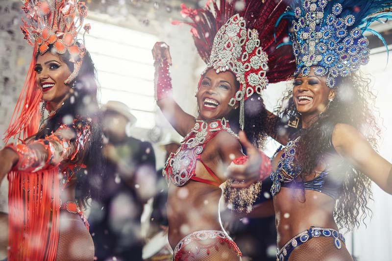 Sway your body to the samba beats