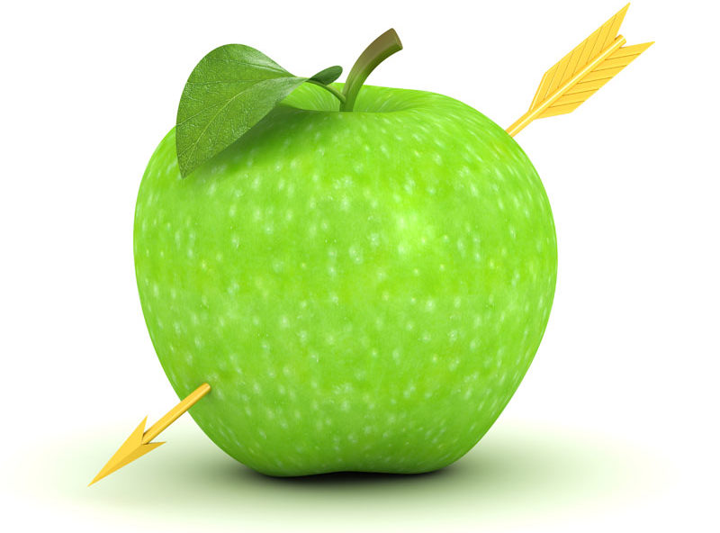 apple and arrow