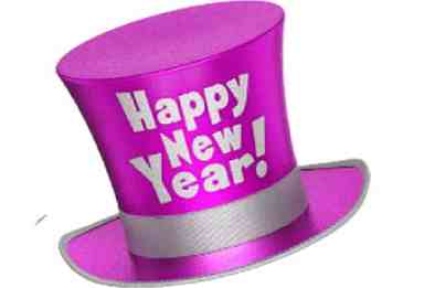 Happy New Year hat