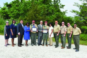 6/4/16					1013TM-26 Supervisor Anthony Santino along with Senior Councilwoman   Dorothy Goosby, Councilman Anthony P. D'Esposito and Town Clerk Nasrin Ahmad  attends the Town of Hempstead   Scout Recognition Day held at Levy Park in Merrick.  Boy Scout Leaders  Jay Garee, Scout Executive Steve Grosskopf, Council President Peter Shields, Council Commissioner Julio Garcia, Assistant Scout Executive Send these photos to  Theodore Roosevelt Council, Boy Scouts of America 544 Broadway Massapequa, NY 11758 Girl Scout Leaders  Donna Ceravolo, CEO Wanda Jackson, Chief Volunteer Officer and President of the Board  Joseph F.	Frary	2A Hudson Rd.	Bellerose Terrace, NY 11001	Troop # 482 James	McGuire	94 Violet Ave.	Floral Park, NY 11001	482