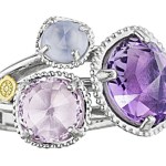 Lilac Blossoms Budding Brilliance Ring