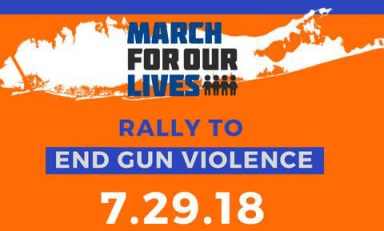 March for our lives 2018 July 29 Huntington