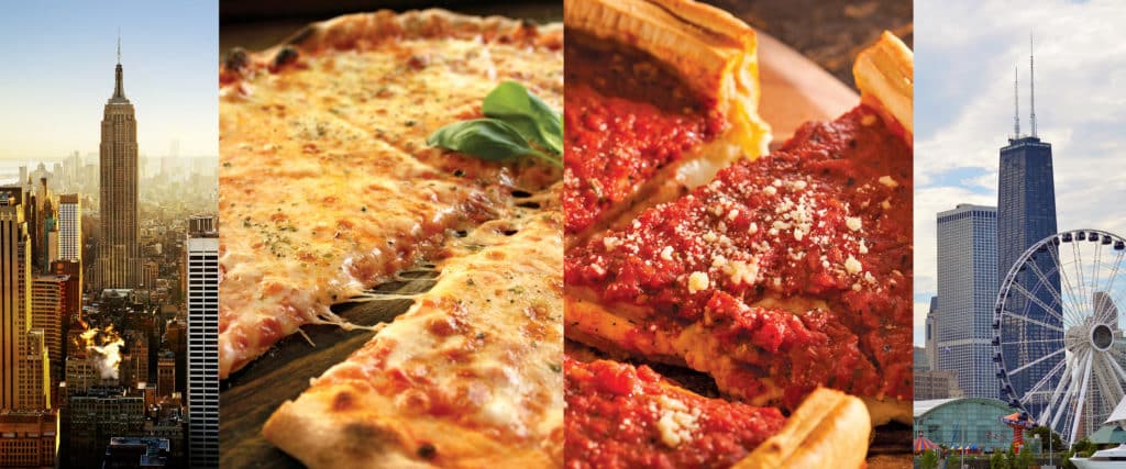 Chicago Style Deep Dish Cheese Pizza