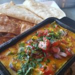 Purple Elephant VEGAN Queso Fundido Chorizo with Tortilla Chips and Warm Corn Tortillas 1