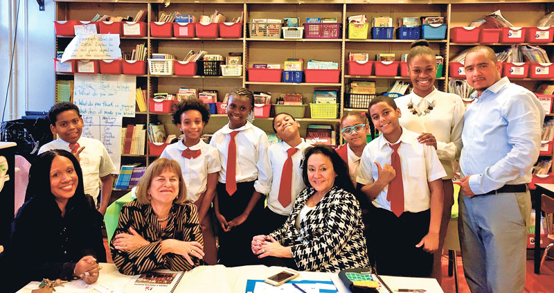 Rosa at the Thurgood Marshall Academy