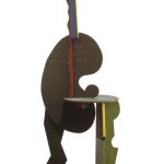 Schonzeit The Artist 1994 Painted Wood 84 X 23 in 536x1024 1