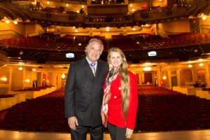 Stewart F Lane and Bonnie Comley on stage at The Palace Theater 1024x683 1