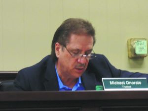 Deputy Mayor Michael Onorato reading the motion to only hold monthly work session meetings going forward effective immediately.