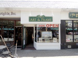 Trapani Art & Frame open for business on Seventh Street (Photos by Dave Gil de Rubio)