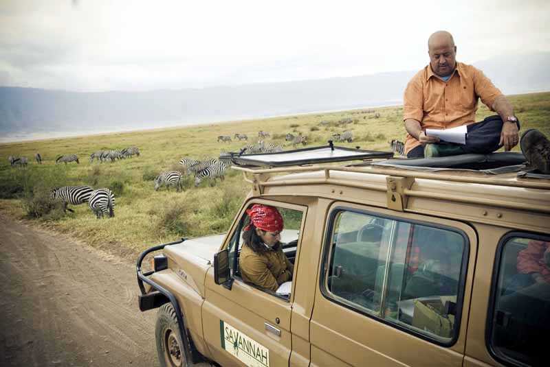 Andrew Zimmern in Tanzania
