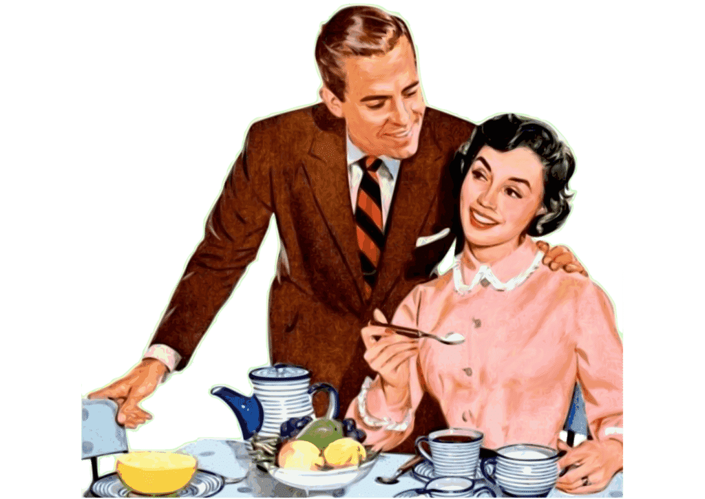 breakfast couple
