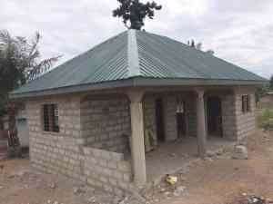 completed new home for famil