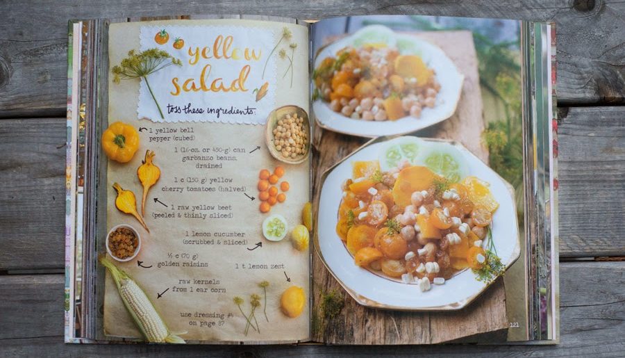 forest feast yellow salad