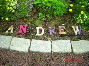 In Centennial Garden there is a garden dedicated to Andrew Burrous. The May 29 ceremony will take place at his garden in memory of him.