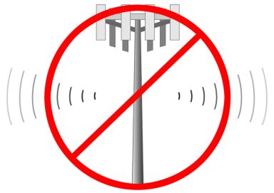 no cell towers