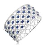 sapphire cuff