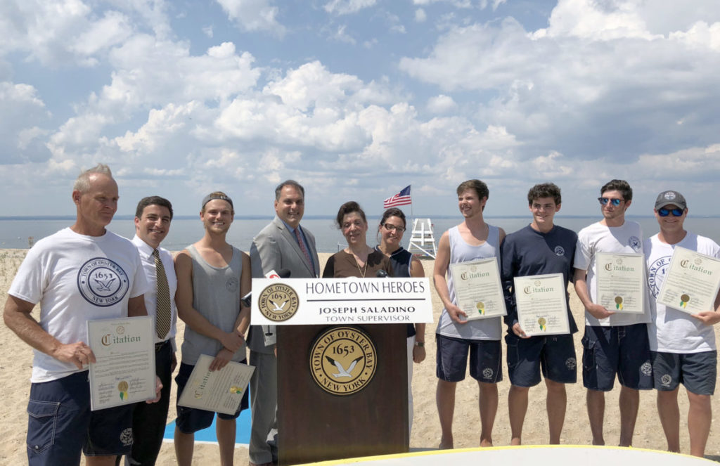 saved by lifeguards TOB