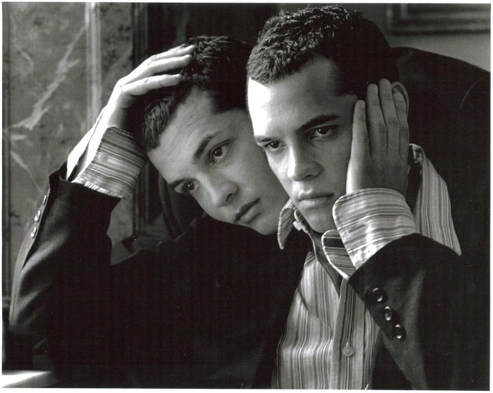 side by side twin shot Bruce Webber