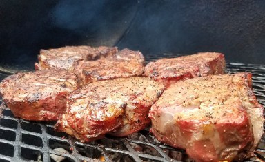 smoking meat