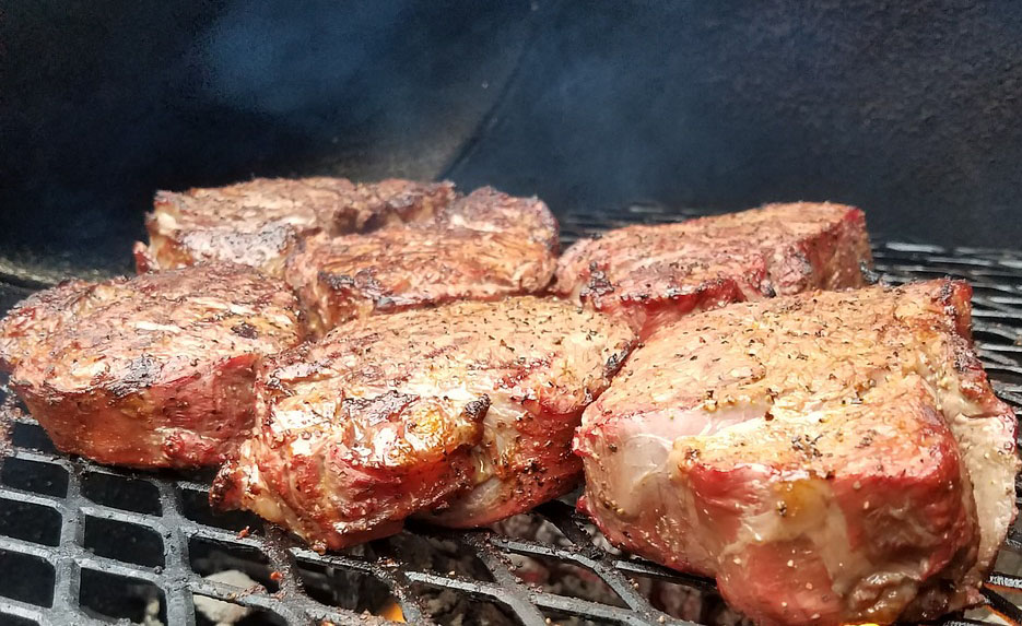 smoking meat