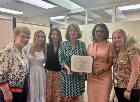 Nancy Lane, Alexis Siegel, Ruth Fortunoff Cooper, Dr. Nellie Taylor-Walthrust, Sara Popofsky