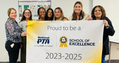 1- Jackson Avenue named National PTA School of Excellence