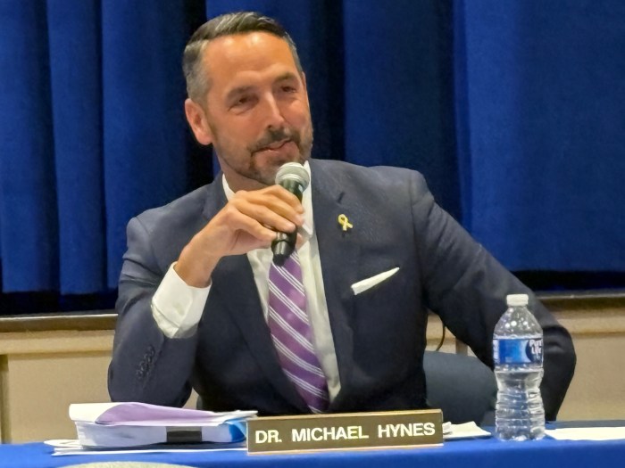 Former Port Washington Superintendent Michael Hynes