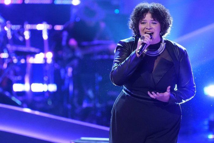 Shye Roberts takes second place in "The Voice" season 26 finale (Photo by Tyler Golden/NBC)