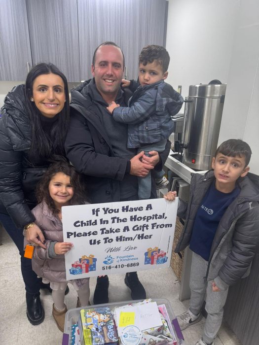 Fountain Hospital visit  (Photo provided by Melody Aziz)