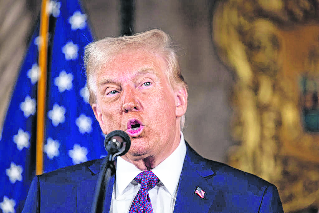 Donald Trump was sworn in as President on Jan. 20.