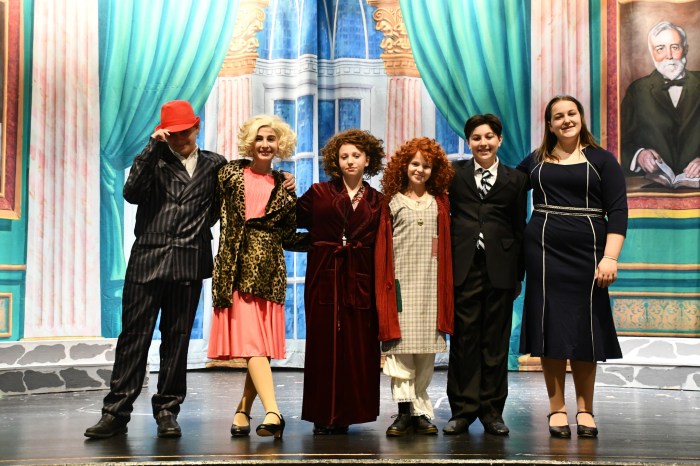 The ensemble delighted with its talented cast and crew.