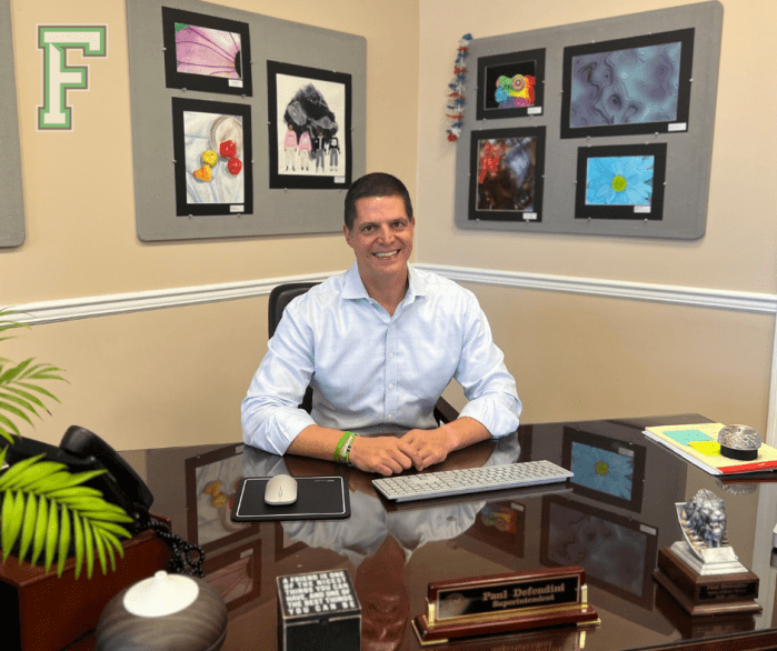 Farmingdale School District Superintendent Paul Defendini.