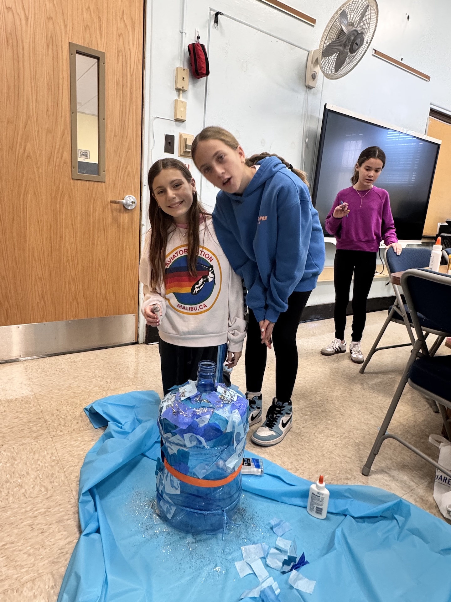 Munsey Park students raised more than $1,9000 in spare change
